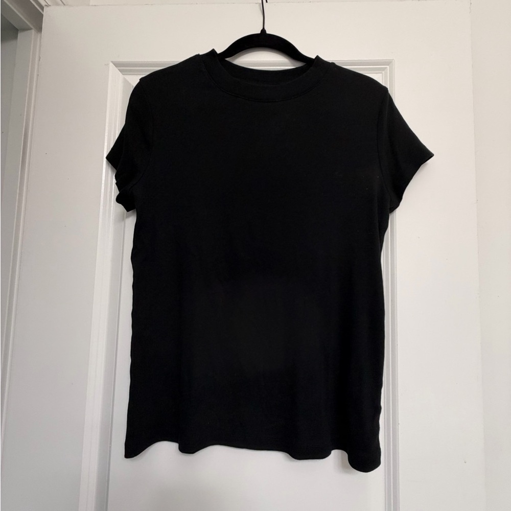 a new day Black Short Sleeve Tee